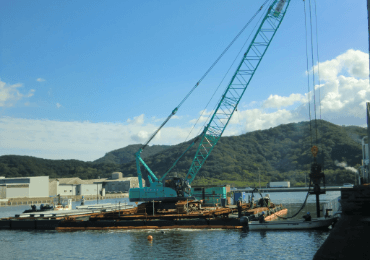 徳島県徳島市 小松島港護岸改修工事